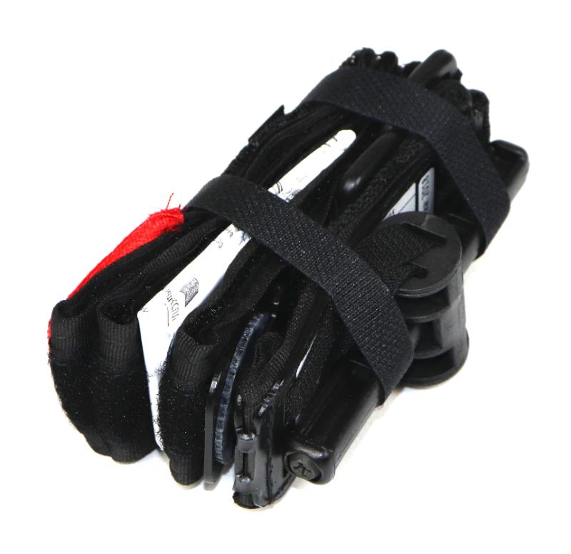 Compression tourniquet ZHK-02-«Medplant» with  adjustment buckle and time scale (folded-up state #2)