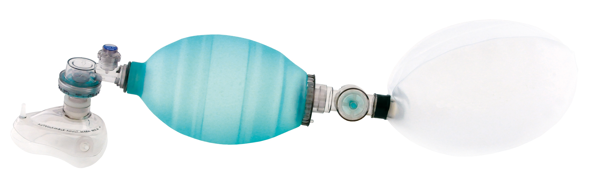 Manual artificial respirating unit ADR-MP- V (adult) without aspirator