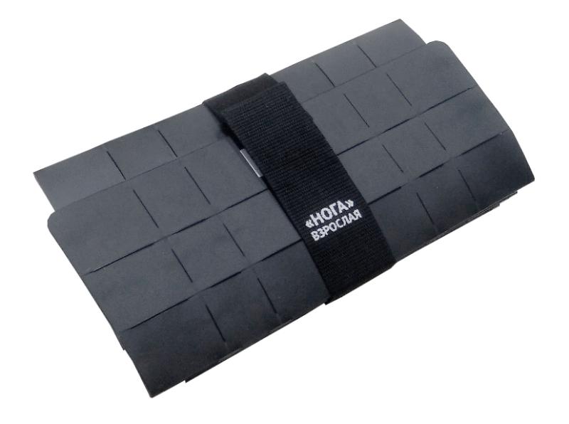 Transport immobilization splint of single use for adults for lower extremity SHTIvn-03