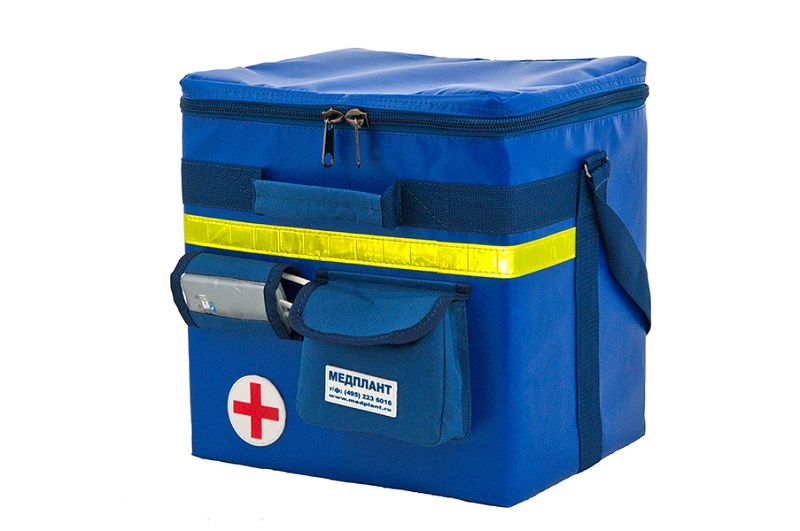 Thermo-insulating container with automatic heating and temperature regulation TK-"Medplant"