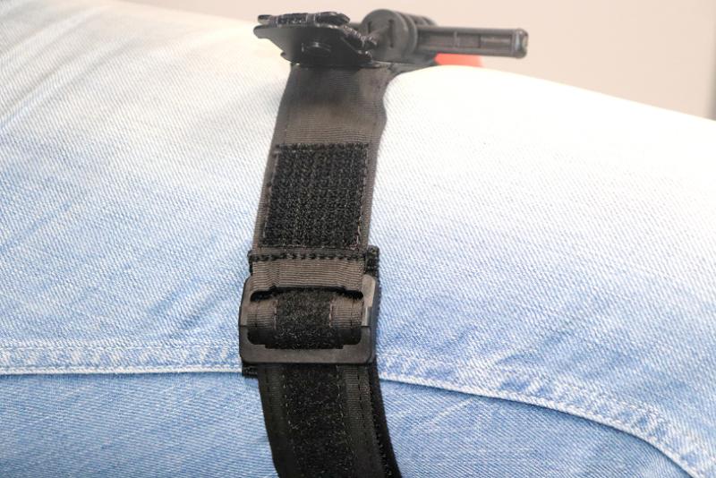 Compression tourniquet ZHK-02-«Medplant» with  adjustment buckle and time scale (folded-up state #1)