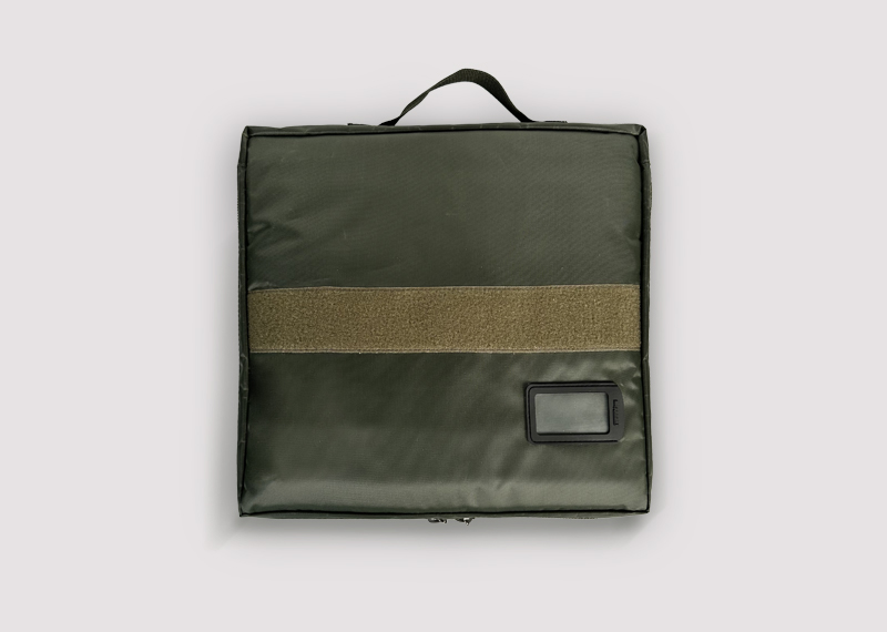 Bag - pouch "VOLUNTEER-3" (large, olive colour)