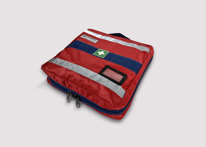 Bag - pouch "VOLUNTEER-3" (large, red)