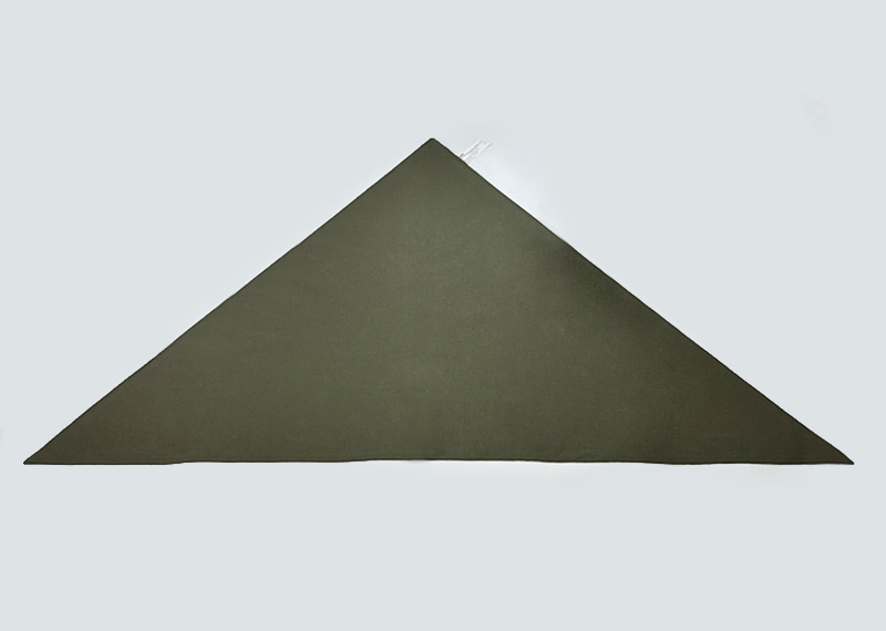 Cravat bandage of general use PKu-01-“MEDPLANT”, olive color, vacuum package