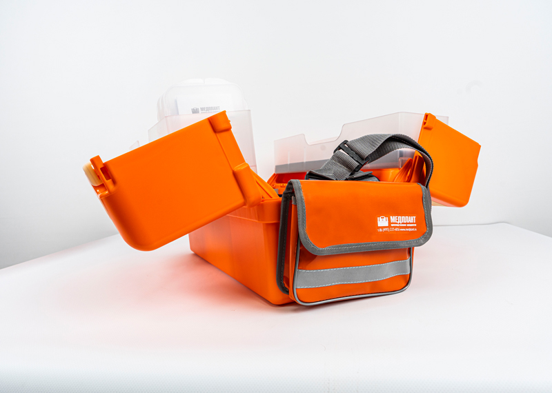 Emergency plastic cases UPM-N, maximum configuration