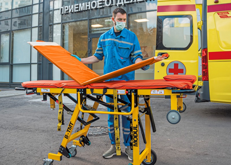 Device for patient’s moving UP-“MEDPLANT”, mattress-slider, model No.1 (folding)