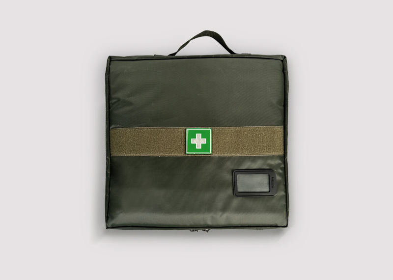 Bag - pouch "VOLUNTEER-3" (large, olive colour)