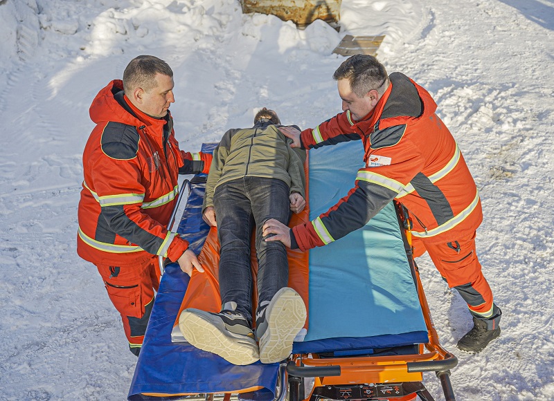 Device for patient’s moving UP-“MEDPLANT”, mattress-slider, model No.1 (folding)