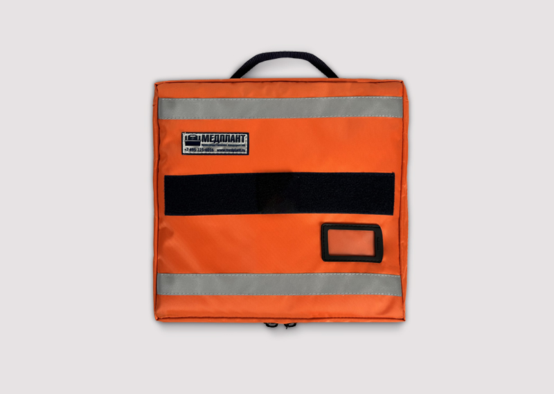 Bag - pouch "VOLUNTEER-3" (large, orange)
