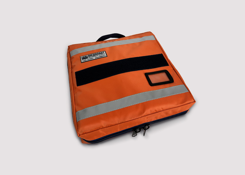 Bag - pouch "VOLUNTEER-3" (large, orange)