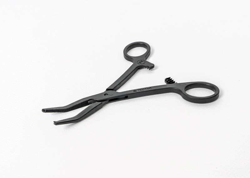 Disposable sterile curved Kocher’s forceps