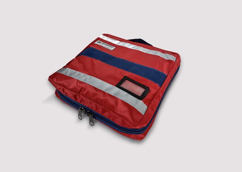 Bag - pouch "VOLUNTEER-3" (large, red)