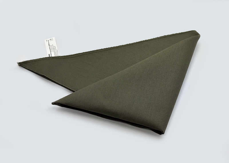 Cravat bandage of general use PKu-01-“MEDPLANT”, olive color, vacuum package