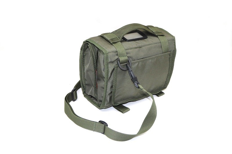 Collapsible universal bag SUR-01 (large, olive colour)