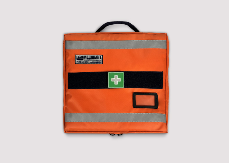 Bag - pouch "VOLUNTEER-3" (large, orange)