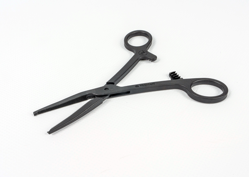 Disposable sterile straight Kocher’s forceps