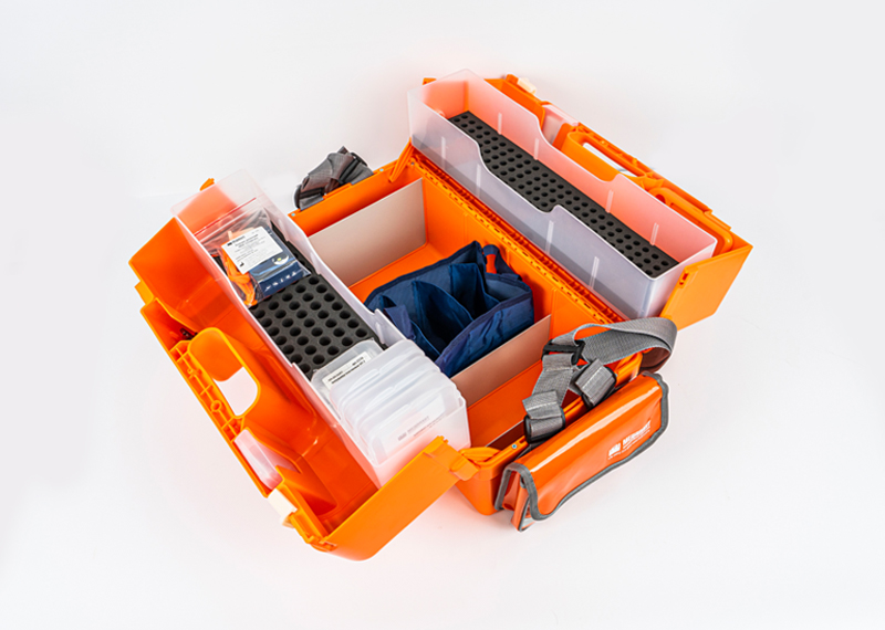 Emergency plastic cases UPM-N, maximum configuration