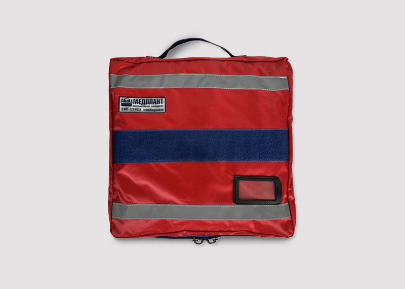 Bag - pouch "VOLUNTEER-3" (large, red)