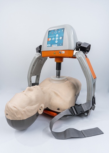 Automatic compression machine for cardiopulmonary resuscitation “ARKA”