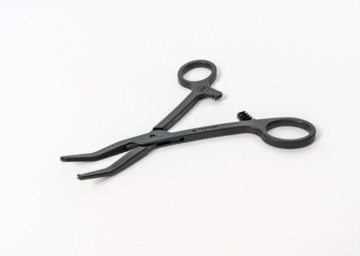 Disposable sterile curved Kocher’s forceps