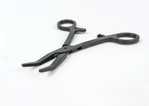 Disposable sterile curved Bilroth’s forceps